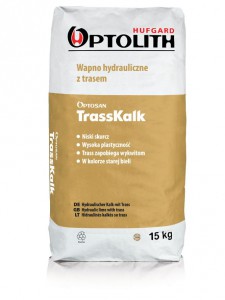Wapno Hydrauliczne z Trasem – Optosan TrassKalk , Wapno do renowacji zabytków, wapno z trasem