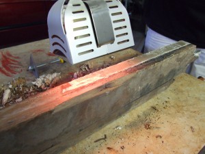 Speedheater powstawanie warstwy miękkiej farby